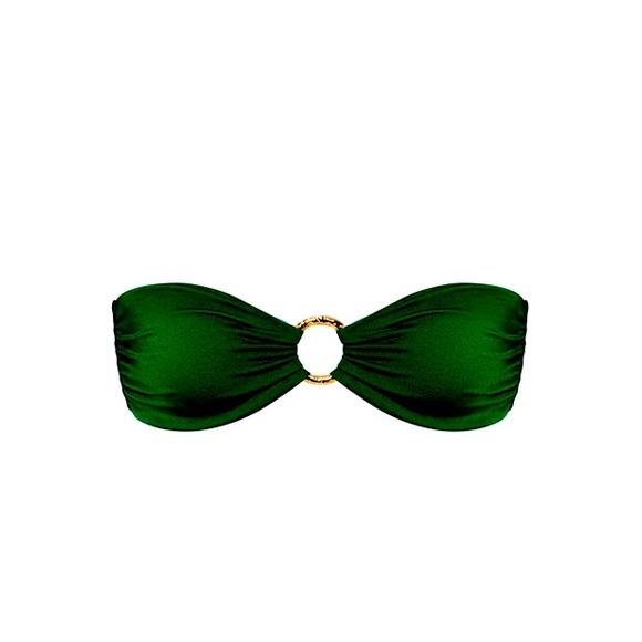 Sommer Swim Cece Emerald Bandeau Bikini Top - Picture 1 of 3